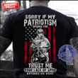 Premium America Veteran Patriostrism T-Shirt NVT241001