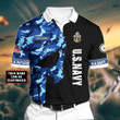 Personalized Premium Veteran U.S Navy 3D Polo All Over Printed NDT260507MT