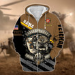 Unique U.S. Marine Corps Veteran Zip Hoodie PVC221101