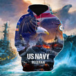 Unique U.S. Navy Veteran Zip Hoodie PVC041204