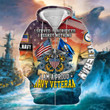 I Am A Proud Navy Veteran Zip Hoodie TVN271004