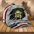 Premium Multiple US Military Services Veteran 3D Cap PVC25120202