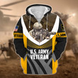 Premium U.S. Army Veteran Zip Hoodie PVC170101