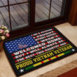Proud Vietnam Veteran Doormat PVC260205