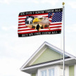 Thank You Veteran We Owe Them All Memorial Day American Flag PVC260518