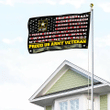 Premium Proud U.S Veteran Flag PVC180810