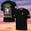 Premium The High Price Of Freedom US Veteran T-Shirt NPVC190401