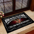 Before You Break Into My House US Veteran Doormat NPVC120501