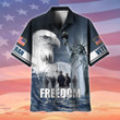 Premium Freedom Is Not Free US Veteran Hawaii Shirt NPVC180503