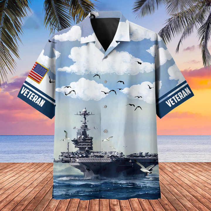 Premium U.S Veteran Hawaii Shirt PVC200402