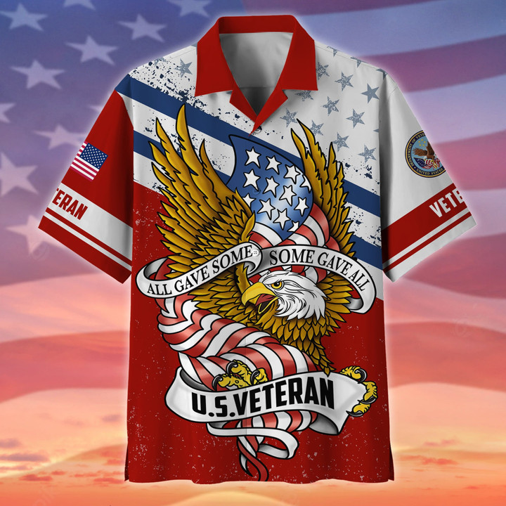 Premium All Gave Some Some Gave All US Veteran Hawaii Shirt NPVC170501