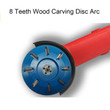 (🎉Father's Day Pre-sale - 50% OFF) 6 Teeth Wood Carving Disc