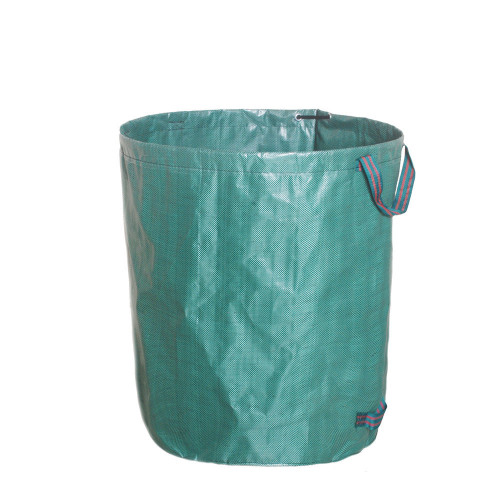 60L/120L Large Capacity Heavy Duty Garden Waste Bag Durable Reusable Waterproof PP Yard Leaf Weeds Grass Container Storage