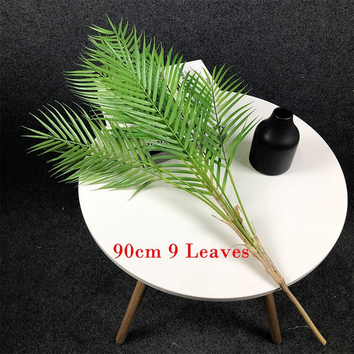 Large Artificial Palm Tree Tropical Plants Branches Plastic