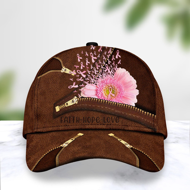 Faith Hope Love Breast Cancer - Classic Cap for Men and Women BH210715