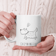 silly doggy mug