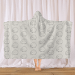 sheep hooded blanket