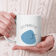 signature blue cozee mug