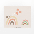 bouncy rainbows mouse pad