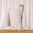 rabbit hooded blanket