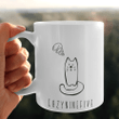 silly cat mug