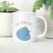 signature blue cozee mug