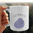 purple cozee mug