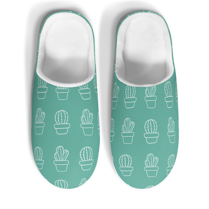 cactus comfy slippers