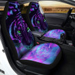 Green Eyes Tiger Car Seat Cover | Universal Fit Car Seat Protector | Easy Install | Polyester Microfiber Fabric | CSC1739