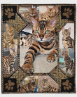 Bengal Cat Fleece Blanket Great Customized Blanket Gift For Birthday Christmas Thanksgiving
