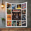 Dokken Album Covers Quilt Blanket