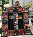 Kiss Band Quilt Blanket