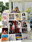 Red Hot Chili Peppers Quilt Blanket