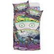 Rick And Morty Bedding Set 7 - Duvet Cover And Pillowcase Set