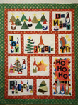 Gnome For The Holidays Christmas Quilt Blanket