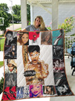 M-Rihanna Quilt Blanket For Fans Ver 17