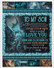 Personalized Fleece Blanket To My Son Dragon Blanket Do Not Give Up For Any Reason Gift For Birthday Christmas Thanksgiving Graduation Wedding