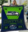 Seattle Seahawks Quilt Blanket Ha1910 Fan Made