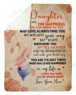 Mom To Daughter I Wish You All The Happiness Yq1201336Cl Fleece Blanket