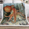 Octopus Xa0701707Cl Fleece Blanket
