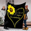 It'S Not A Religion It'S A Relationship Sunflower Gs-Cl-Dt1003 Fleece Blanket