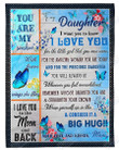 Mom To Daughter You Are My Sunshine Th2912639Cl Fleece Blanket