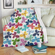 Colorful Butterfly Pattern Gs-Cl-Dt1903 Fleece Blanket