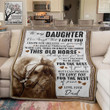 Dad To Daughter I Love You Th2512666Cl Fleece Blanket