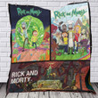Rick And Morty Quilt Blanket Bs997