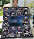 New England Patriots Quilt Blanket Bs1006