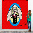 Cartoon Movies Popeye The Sailor N 3D Customized Personalized Quilt Blanket
