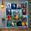 Rise Of The Guardians Fleece Quilt Blanket Personalized Customized Home Bedroom Decor Gift