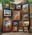 Hunting Deer Art Collection 3D Personalized Customized Quilt Blanket 1336