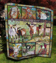 Goat Stand Up Awesome Ah Quilt Derqqh